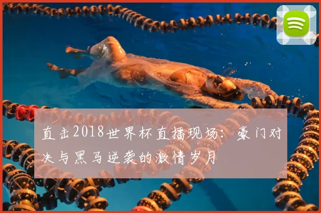 直击2018世界杯直播现场:豪门对决与黑马逆袭的激情岁月